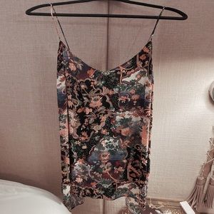 Asian Print Cami Top